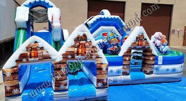 Winter Playland Obstacle Course Rental Phoenix Arizona